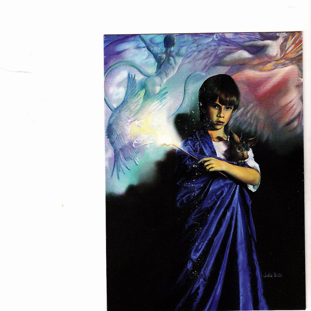 Young Wizard #6 - Julie Bell 1994 Fantasy Art Trading Card